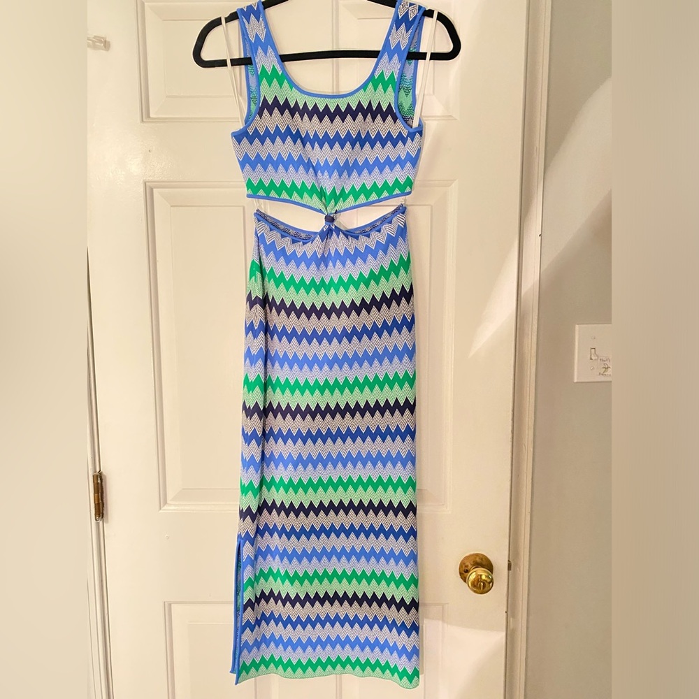 Solid & Striped Midi Dress